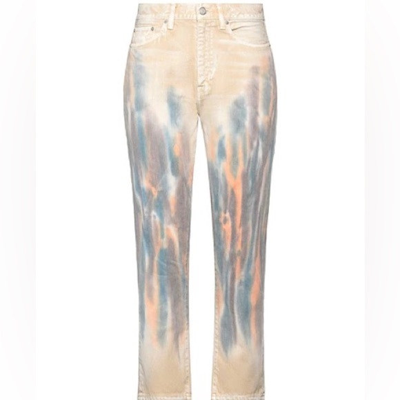 John Elliott - Straight Leg Crop Jean volcano dye 28 NWT - Picture 2 of 10